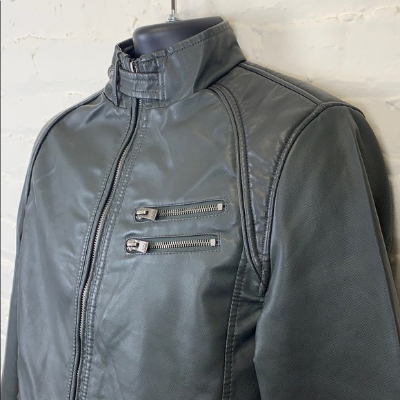 NWT XRAY Faux Leather Jacket - Picture 2 of 8